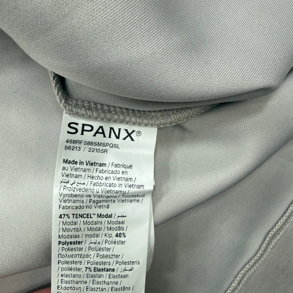 Spanx AirEssentials Crewneck Tunic French Grey XL 22105R New - Picture 7 of 8